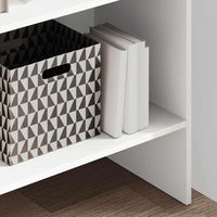 Libreria Bianca 60x35x180 cm in Legno Multistrato 803407