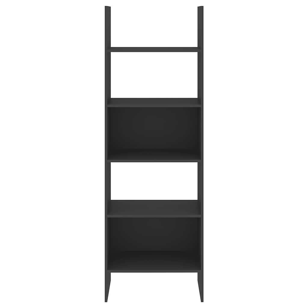 Libreria Grigia 60x35x180 cm in Legno Multistrato 803409