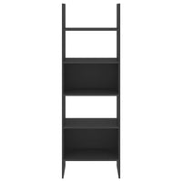 Libreria Grigia 60x35x180 cm in Legno Multistrato 803409