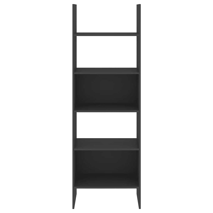 Libreria Grigia 60x35x180 cm in Legno Multistrato 803409