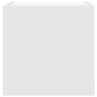 Mobile Porta TV a Parete Bianco 30,5x30x30 cm 804481