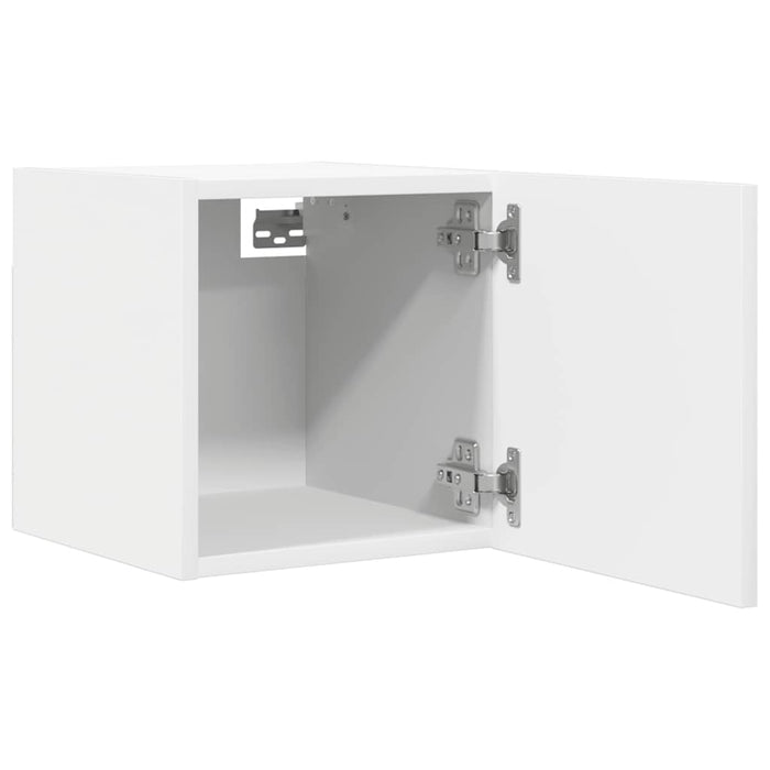 Armadietto a Parete per TV Bianco 30,5x30x30 cm cod mxl 6466