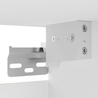 Mobile Porta TV a Parete Bianco 30,5x30x30 cm 804481