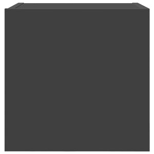 Mobili Porta TV a Parete 2pz Grigi 30,5x30x30 cm 804488