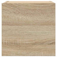 Mobile Porta TV a Parete Rovere Sonoma 30,5x30x30 cm 804490