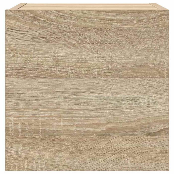 Mobile Porta TV a Parete Rovere Sonoma 30,5x30x30 cm 804490