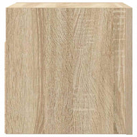 Mobile Porta TV a Parete Rovere Sonoma 30,5x30x30 cm 804490