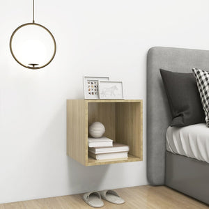 Mobile a Muro Rovere Sonoma 37x37x37 cm in Legno Multistrato 805453