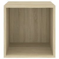 Mobile a Muro Rovere Sonoma 37x37x37 cm in Legno Multistrato 805453