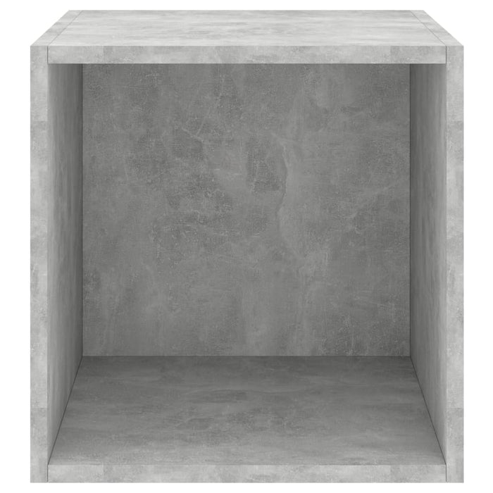 Mobile a Muro Grigio Cemento 37x37x37 cm in Legno Multistrato 805456