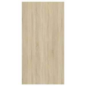 Armadietto per TV Bianco e Rovere Sonoma 37x37x72 cm Truciolato cod mxl 18802