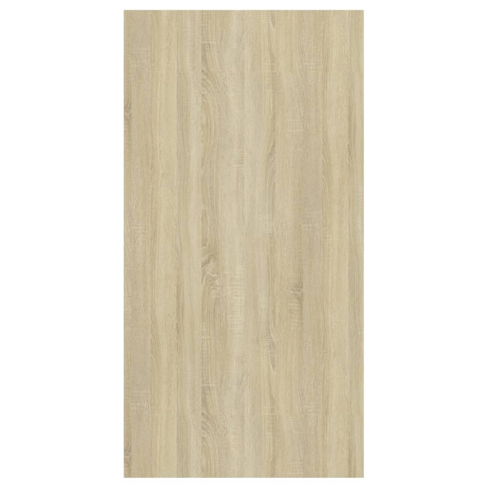 Armadietto per TV Bianco e Rovere Sonoma 37x37x72 cm Truciolato cod mxl 18802