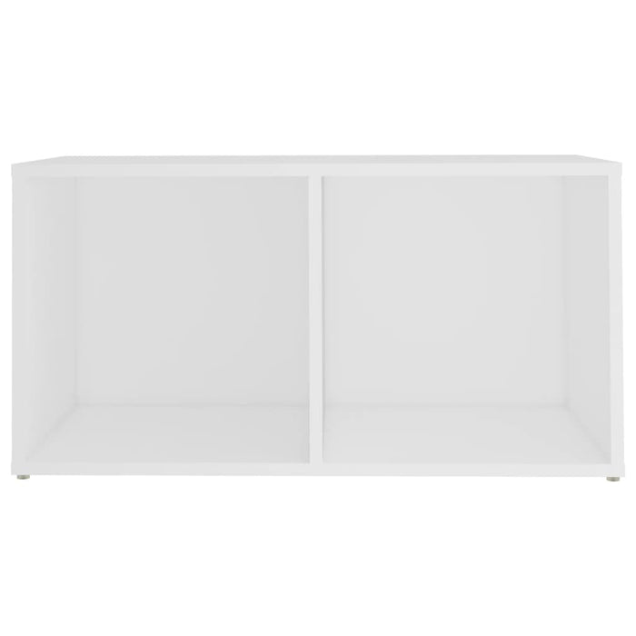 Mobile Porta TV Bianco 72x35x36,5 cm in Legno Multistrato 805525