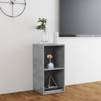 Mobile Porta TV Grigio Cemento 72x35x36,5 cm in Truciolato