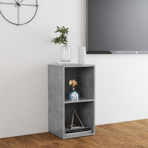 Mobile Porta TV Grigio Cemento 72x35x36,5 cm in Truciolato