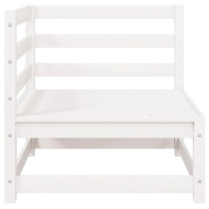 Divani Angolari da Giardino 2 pz in Massello di Pino Bianco cod mxl 35842