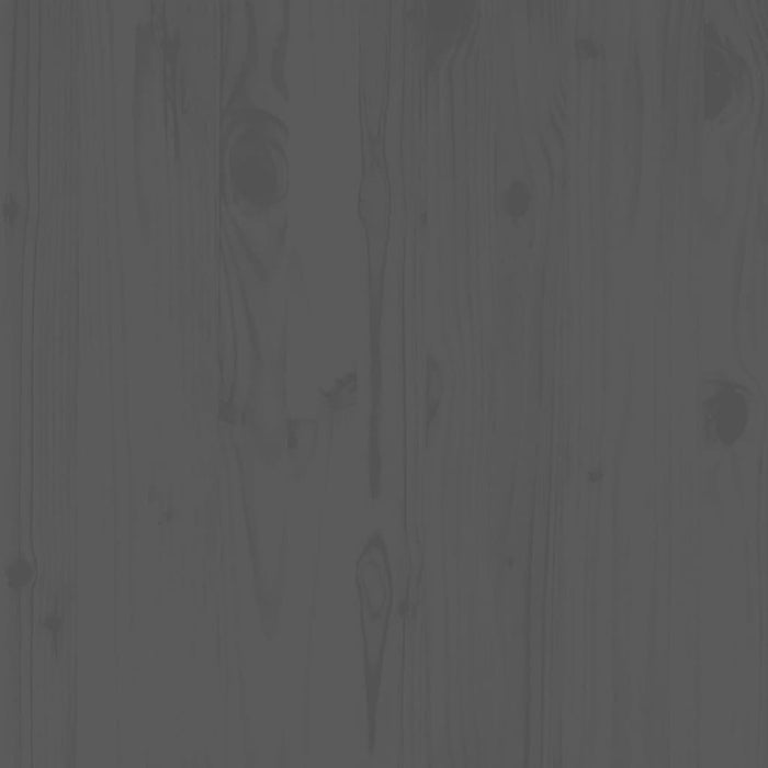 Divani Angolari da Giardino 2 pz Grigi in Massello di Pino cod mxl 40589