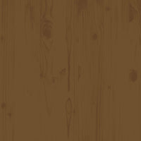 Divani Angolari da Giardino 2 pz Marrone Miele Massello di Pino