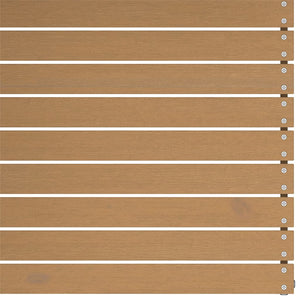 Divano Angolare da Giardino con Cuscini Crema Massello di Pino