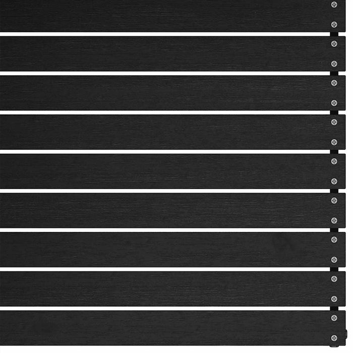 Divano Angolare Giardino con Cuscini Antracite Legno di Pino 805719