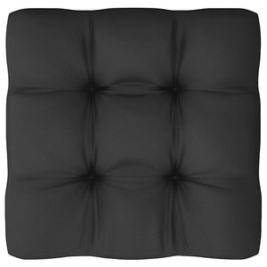 Divano Angolare Giardino con Cuscini Antracite Legno di Pino 805719