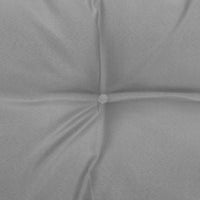 Poggiapiedi da Giardino con Cuscino in Legno Massello di Pino 805725