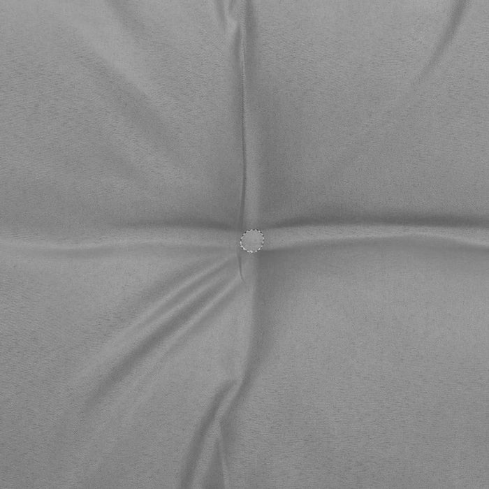 Poggiapiedi da Giardino con Cuscino in Legno Massello di Pino 805725