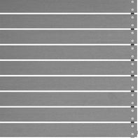 Divani Centrali Giardino con Cuscini Grigi 2 pz Pino Massello 805737