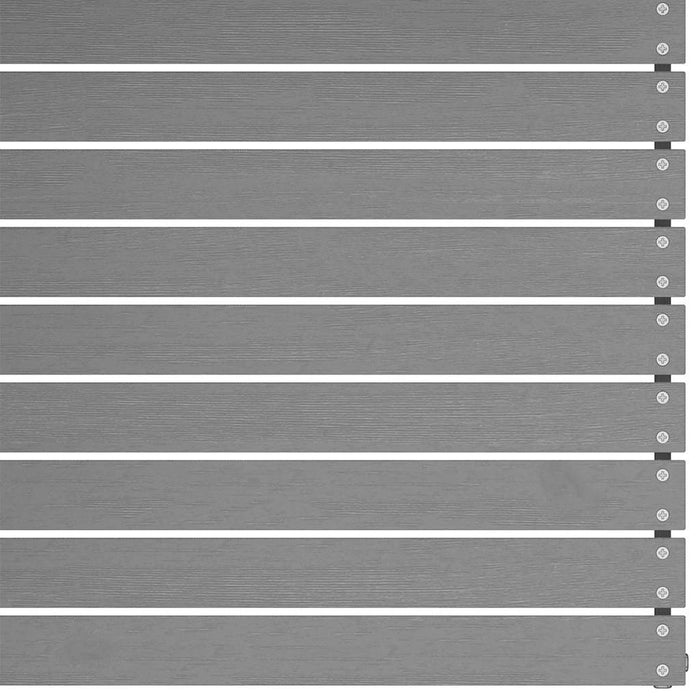 Divani Centrali Giardino con Cuscini Grigi 2 pz Pino Massello 805737