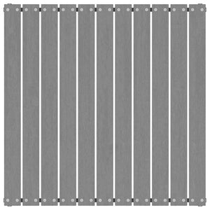 Poggiapiedi da Giardino con Cuscini 2 pz Bianchi in Legno Pino 805742