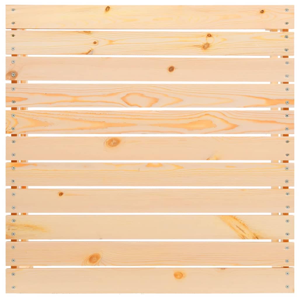 Set Divani da Giardino 2 pz con Cuscini Legno Massello di Pino 805750