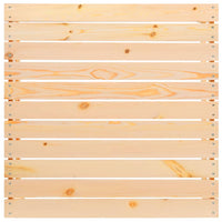 Set Divani da Giardino 2 pz con Cuscini Legno Massello di Pino 805750