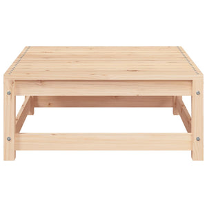 Set Divani da Giardino 3 pz con Cuscini Legno Massello di Pino