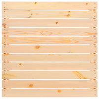 Set Divani da Giardino 3 pz con Cuscini Legno Massello di Pino