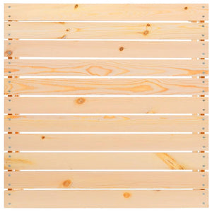 Set Divani da Giardino 3 pz con Cuscini Legno Massello di Pino