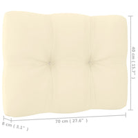 Set Divani da Giardino 3 pz Cuscini Marrone ambra Pino Massello 805768