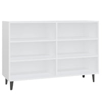 Credenza Bianca 103,5x35x70 cm in Legno Multistrato 806040