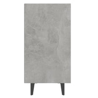 Credenza Grigio Cemento 103,5x35x70 cm in Legno Multistrato 806044