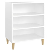 Credenza-Buffet-Armadio da cucina Bianca 57x35x70 cm in Legno Multistrato 610582