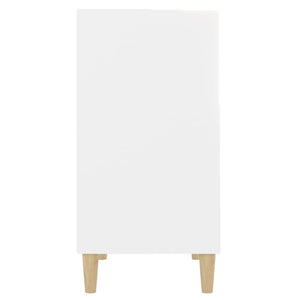 Credenza Bianca 57x35x70 cm in Legno Multistrato 806049