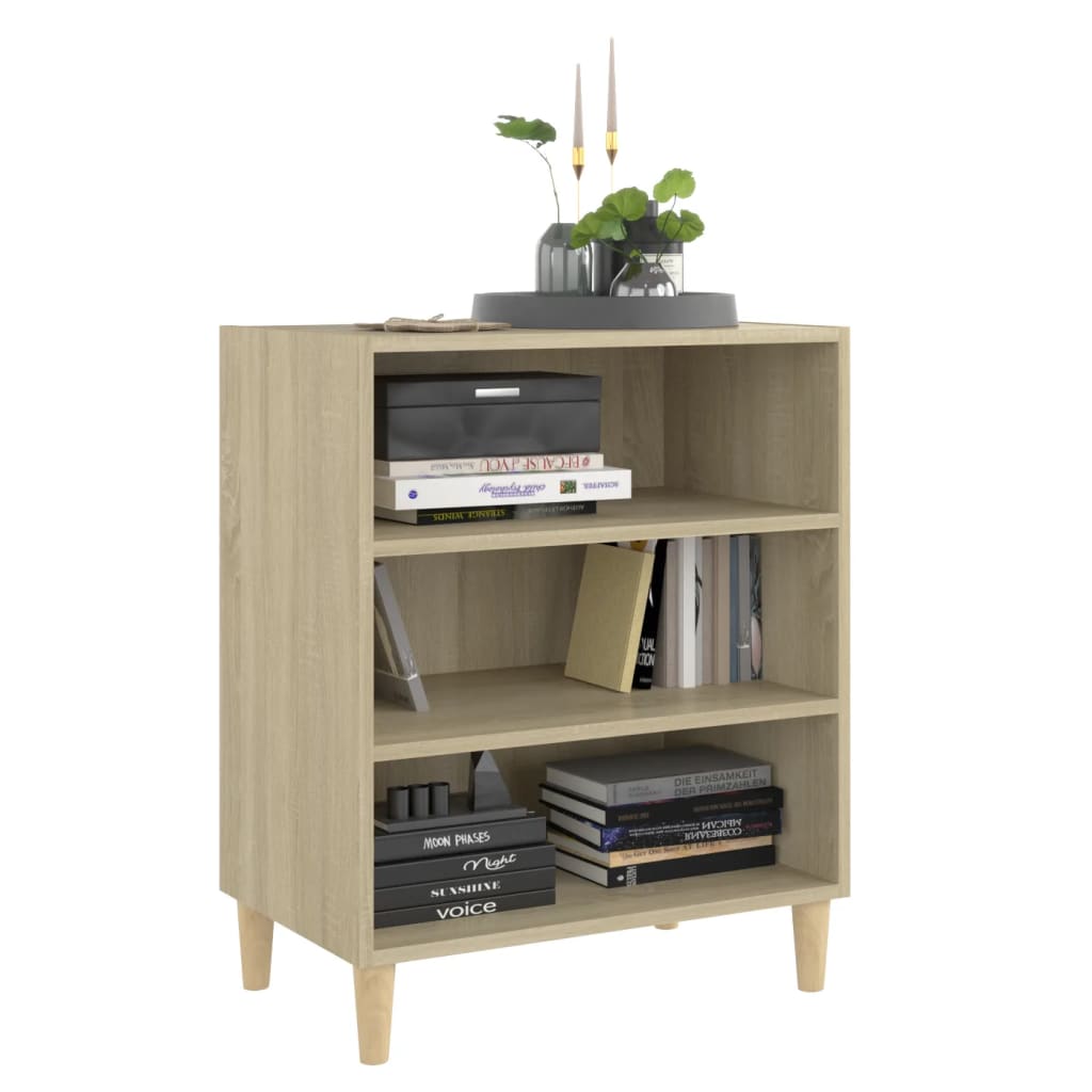 Credenza-Buffet-Armadio da cucina Rovere Sonoma 57x35x70 cm in Legno Multistrato 612414