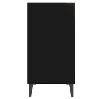 Credenza-Buffet-Armadio da cucina Nera 57x35x70 cm in Legno Multistrato 978418