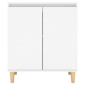 Credenza Bianca 103,5x35x70 cm in Legno Multistrato