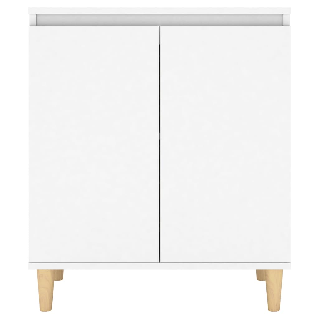 Credenza Bianca 103,5x35x70 cm in Legno Multistrato 806067