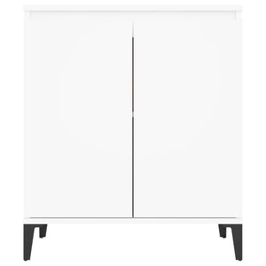 Credenza-Buffet-Armadio da cucina Bianca 60x35x70 cm in Legno Multistrato 532173