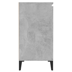 Credenza Grigio Cemento 60x35x70 cm in Legno Multistrato 806080