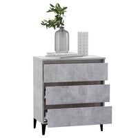 Credenza Grigio Cemento 60x35x69 cm in Legno Multistrato 806098