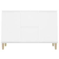 Credenza Bianca 101x35x70 cm in Legno Multistrato 806103