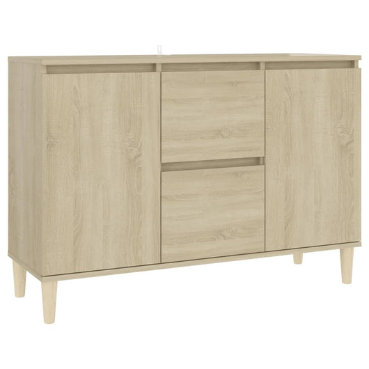 Credenza Rovere Sonoma 103,5x35x70 cm in Truciolato cod mxl 15440