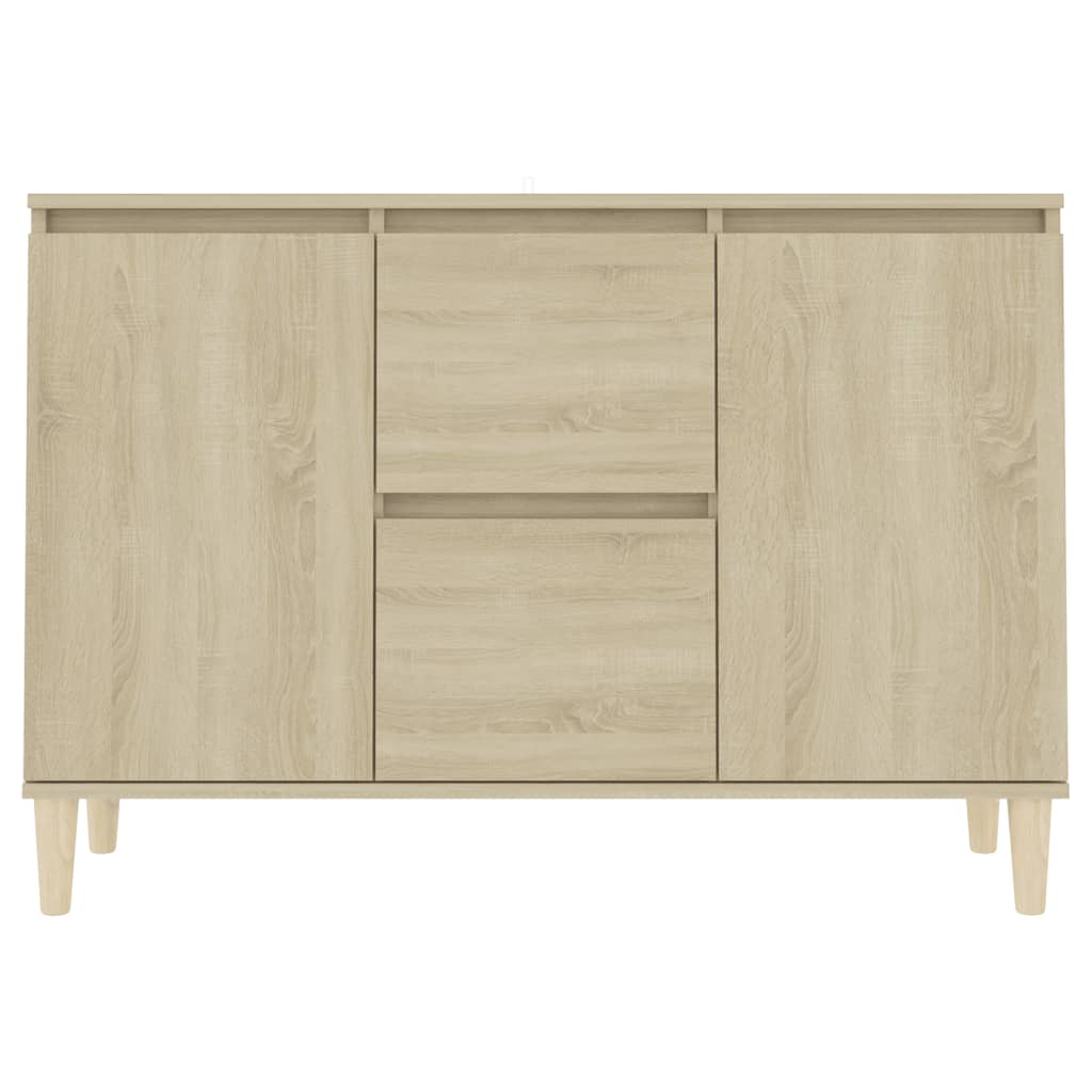 Credenza-Buffet-Armadio da cucina Rovere Sonoma 101x35x70 cm in Legno Multistrato